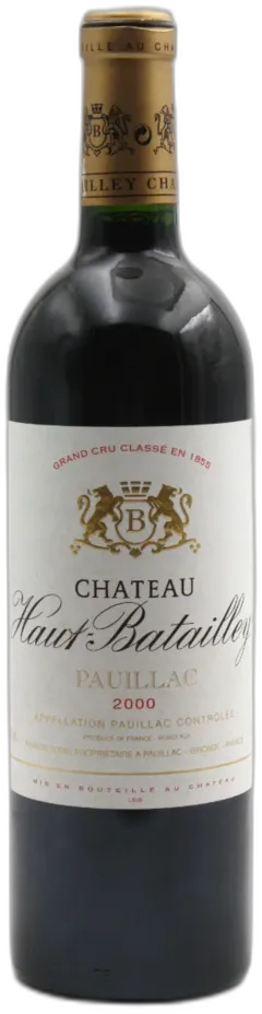 photo du vin Haut Batailley 2000