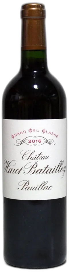 photo du vin Haut Batailley 2016