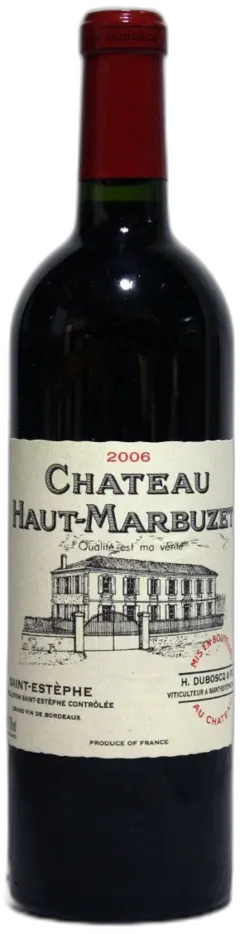 photo du vin Haut Marbuzet 2006