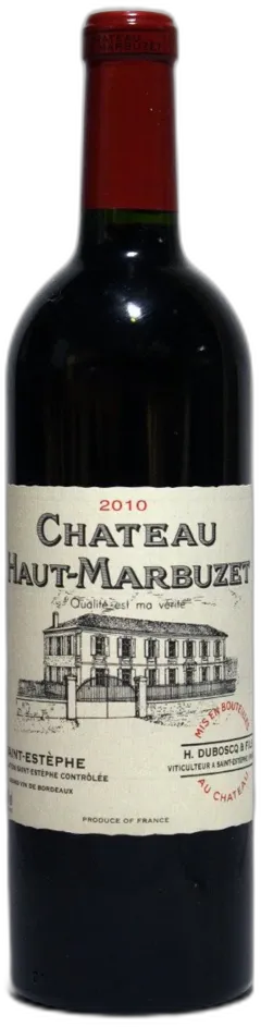 image du vin Haut Marbuzet 2010