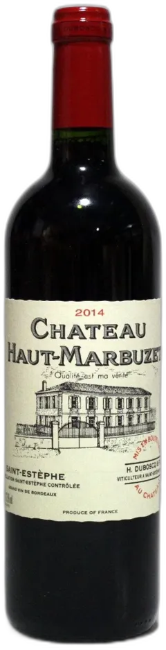 photo du vin Haut Marbuzet 2014