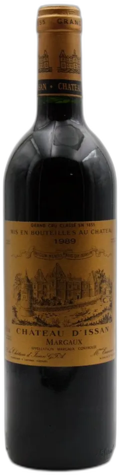aperçu du vin Issan 1989