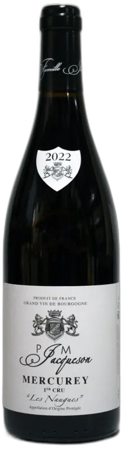 image du vin Jacqueson Paul et Marie Mercurey 1er Cru les Naugues 2022