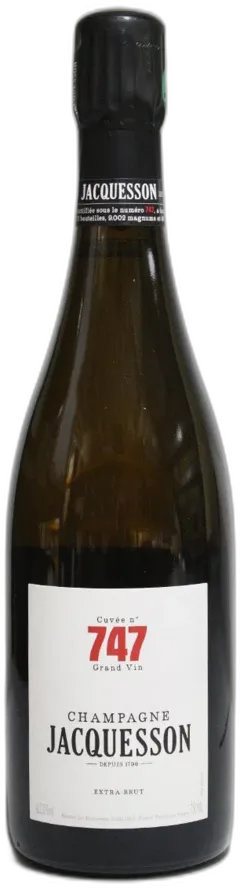 capture du vin Jacquesson, Cuvée 747