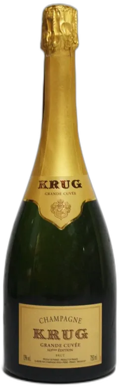 capture du vin Krug Grande Cuvée 163e Édition