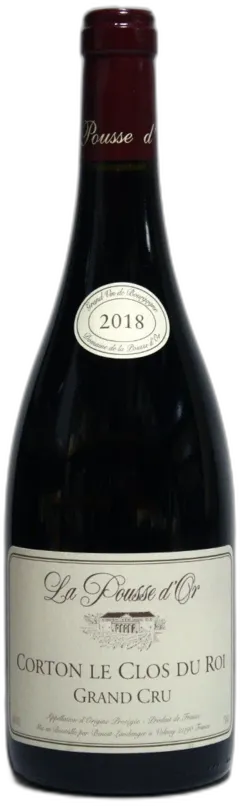 photo du vin la Pousse d’or Corton Clos du Roi