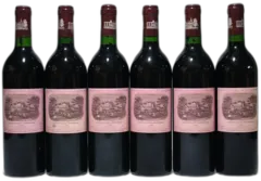 photos du vin Lafite Rothschild 1986 Etiquette Tachée) la