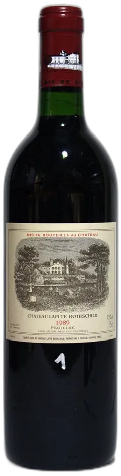 image du vin Lafite Rothschild 1989
