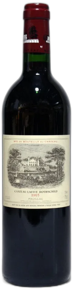 photos du vin Château Lafite Rothschild 1995 Pauillac 1er Grand Cru Classé