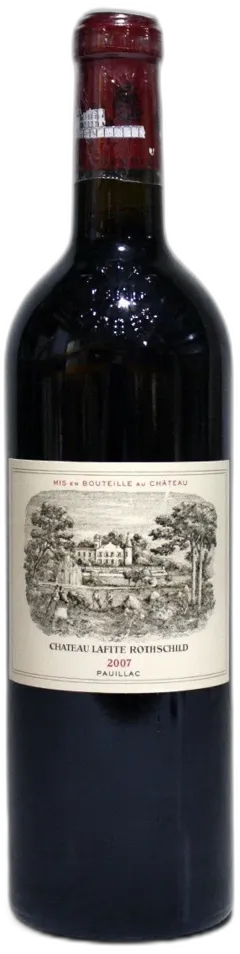 illustration du vin Lafite Rothschild 2007 1er Grand Cru Classé Pauillac, Bordeaux Rouge