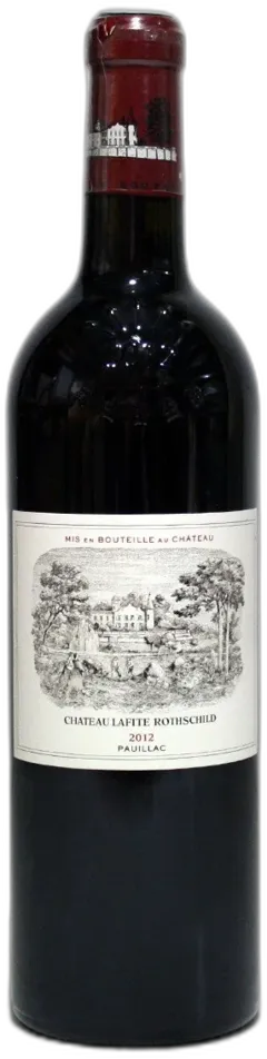 illustration du vin Lafite Rothschild 2012