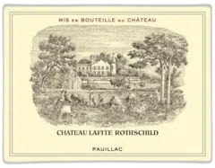 photos du vin Lafite Rothschild 2012 la