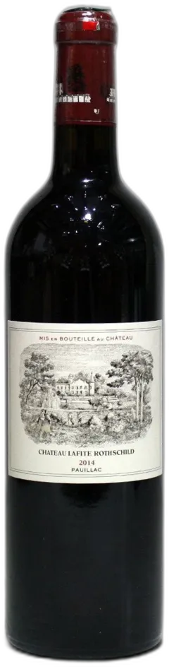 illustration du vin Lafite Rothschild 2014 1er Grand Cru Classé Pauillac, Bordeaux Rouge