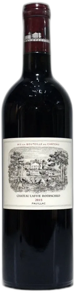 aperçu du vin Lafite Rothschild 2015 1er Grand Cru Classé Pauillac, Bordeaux Rouge
