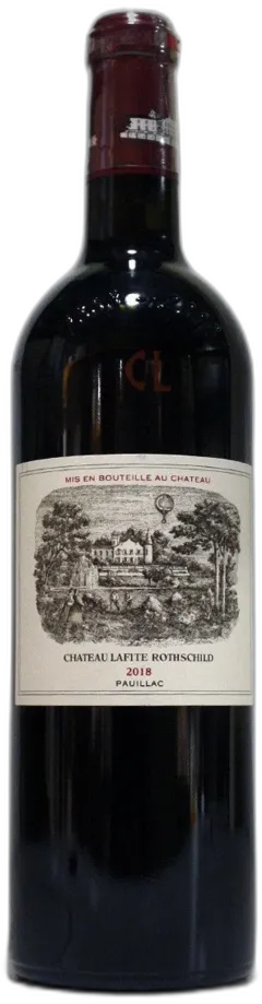 photo du vin Lafite Rothschild 2018