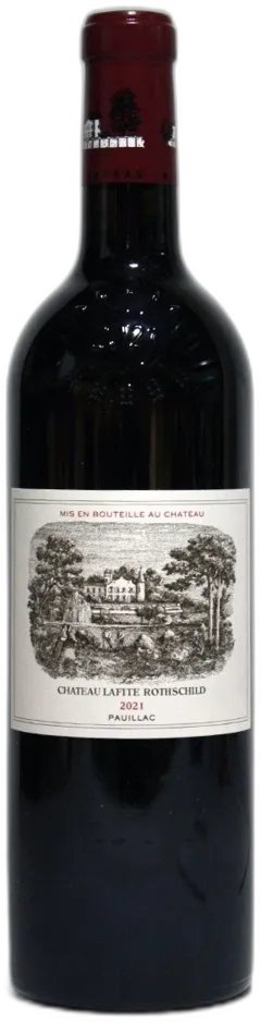 vue du vin Lafite Rothschild Pauillac Rouge 2021