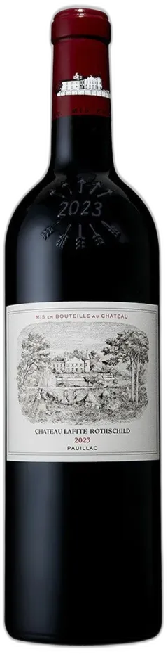 illustration du vin Lafite Rothschild 2023 la
