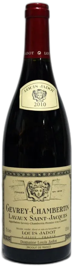photo du vin Louis Jadot Gevrey 1er Cru Lavaux st Jacques