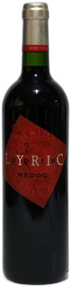 image du vin Lyric 2016