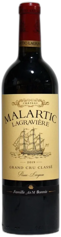 photo du vin Malartic Lagraviere Pessac Leognan Rouge 2019