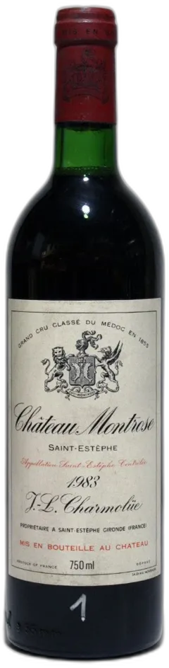image du vin Montrose 1983