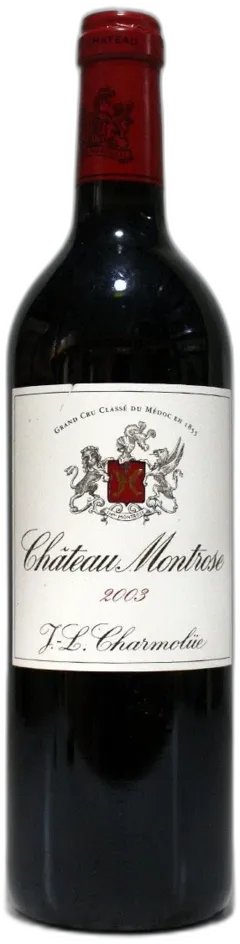 photo du vin Montrose 2003 la