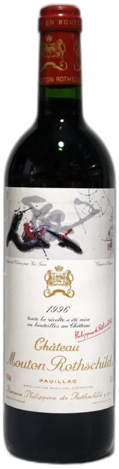 photo du vin Mouton Rothschild 1996
