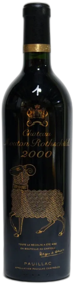 image du vin Mouton Rothschild 2000