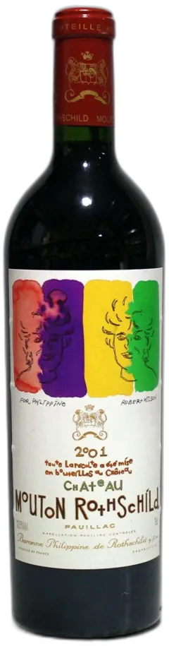 photo du vin Mouton Rothschild 2001