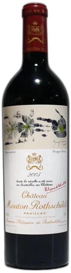 photo du vin Mouton Rothschild 2005