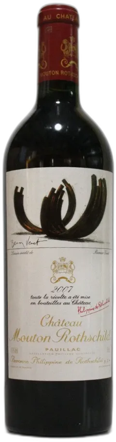 image du vin Mouton Rothschild 2007