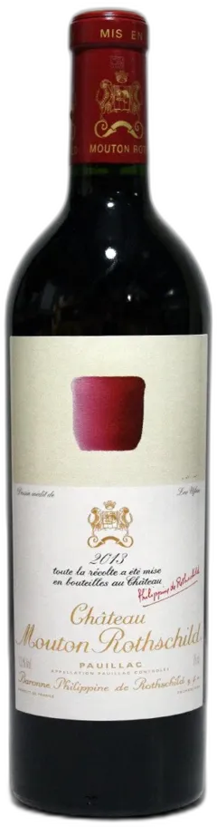 photo du vin Mouton Rothschild 2013