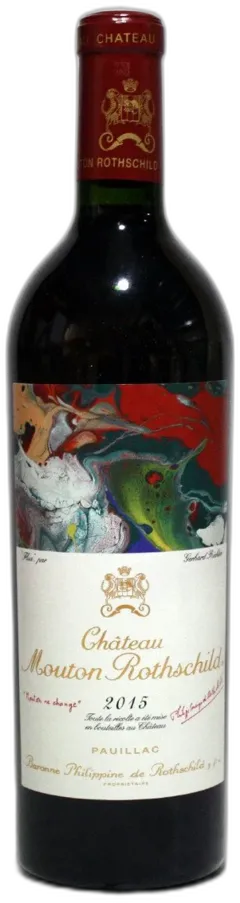 photo du vin Mouton Rothschild Pauillac 2015