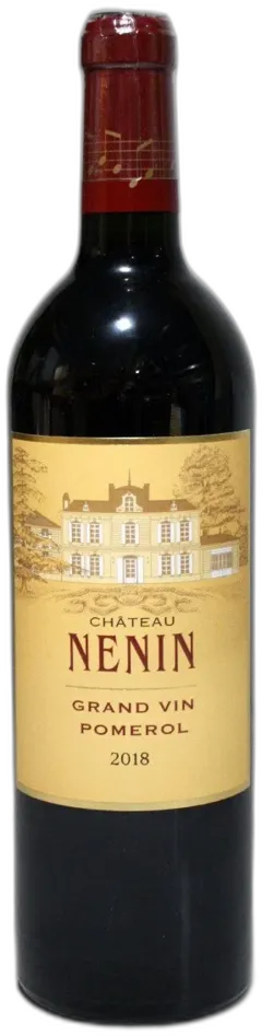 photo du vin Nenin Pomerol Aoc