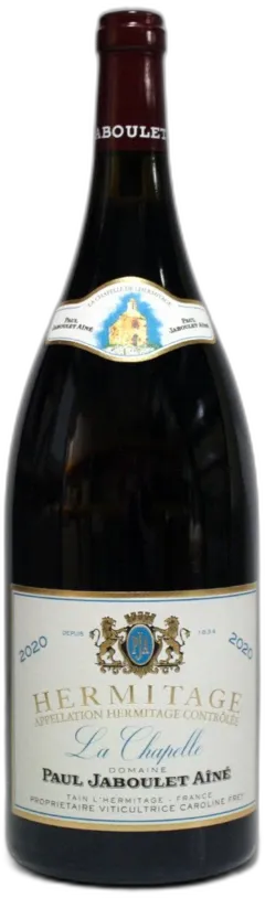 illustration du vin Paul Jaboulet Aine Hermitage la Chapelle 2020 Magnum