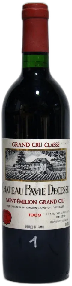 capture du vin Pavie Decesse