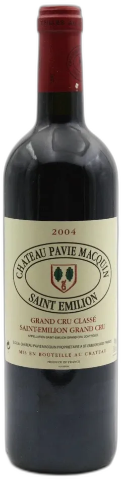 image du vin Château Pavie Macquin Aoc Saint-Emilion Grand Cru 2016 bt