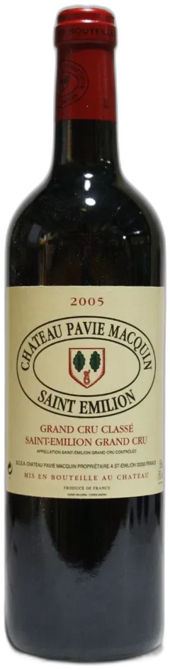 image du vin Château Pavie Macquin Aoc Saint-Emilion Grand Cru 2016 bt