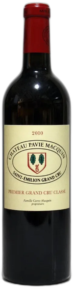 image du vin Château Pavie Macquin Aoc Saint-Emilion Grand Cru 2016 bt