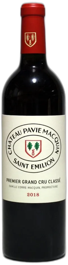 illustration du vin Château Pavie-Macquin Saint-Emilion Grand Cru Rouge 2017