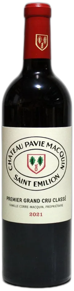 illustration du vin Château Pavie-Macquin Saint-Emilion Grand Cru Rouge 2017