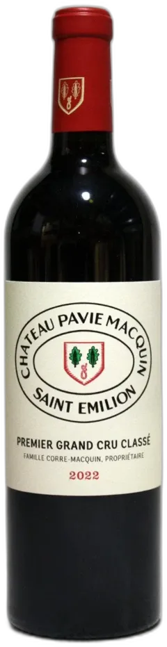 illustration du vin Château Pavie-Macquin Saint-Emilion Grand Cru Rouge 2017