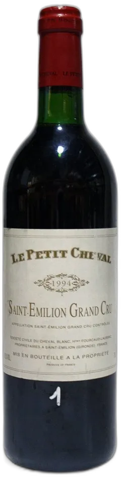 illustration du vin Petit Cheval 1994