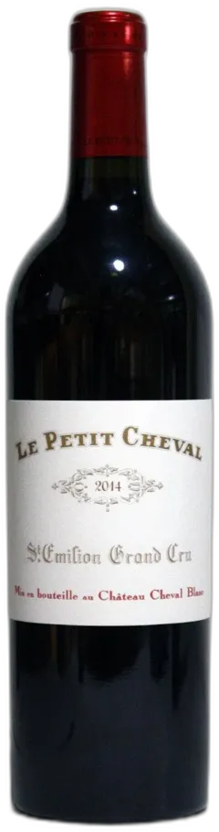 capture du vin Petit Cheval 2014