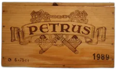 image du vin Petrus Pomerol 1989
