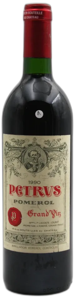 image du vin Petrus 1990 Pomerol