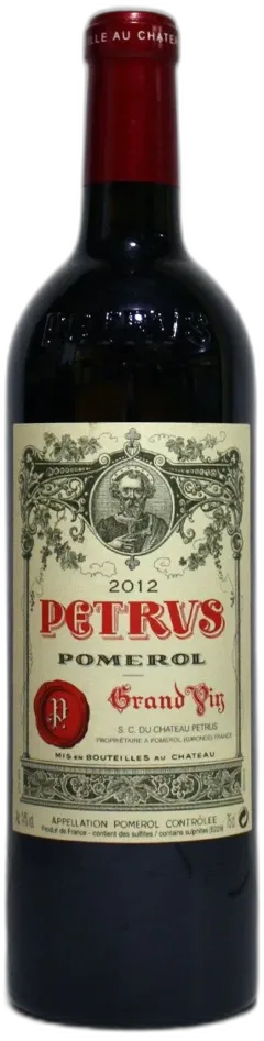 image du vin Petrus 2012