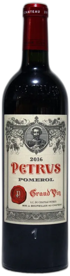 photo du vin Petrus 2016 Rouge