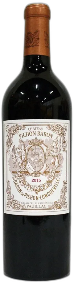 photo du vin Pichon Longueville Baron 2015