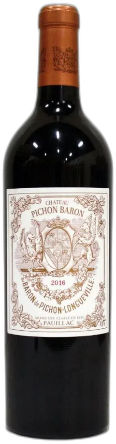 photo du vin Pichon Longueville Baron 2016